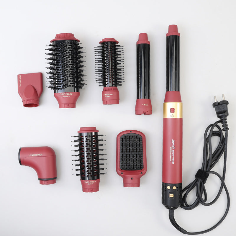 ENZO EN-6223-2 Air Styler 8-en-1 – Sèche-Cheveux & Multi Styler Professionnel