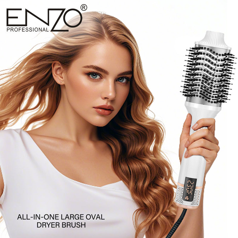 Brosse Soufflante ENZO 3-en-1 1500W — Brushing Salon en 10 min