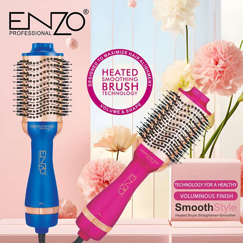 Brosse Soufflante Smooth Style ENZO 1500W EN-6213 — Ions Négatifs