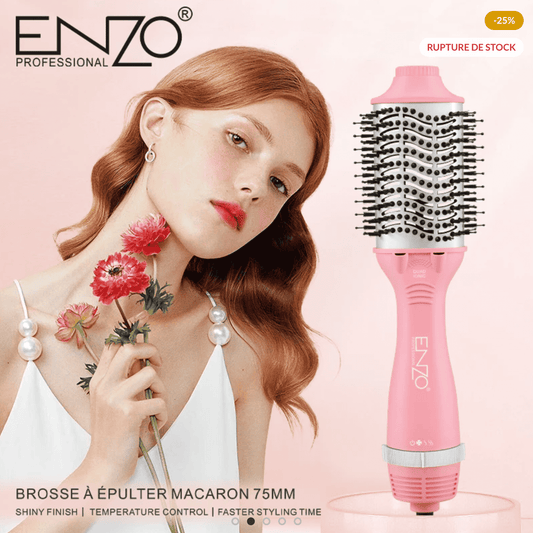 EN-6210 Brosse Chauffante 1500W — Lissage Express