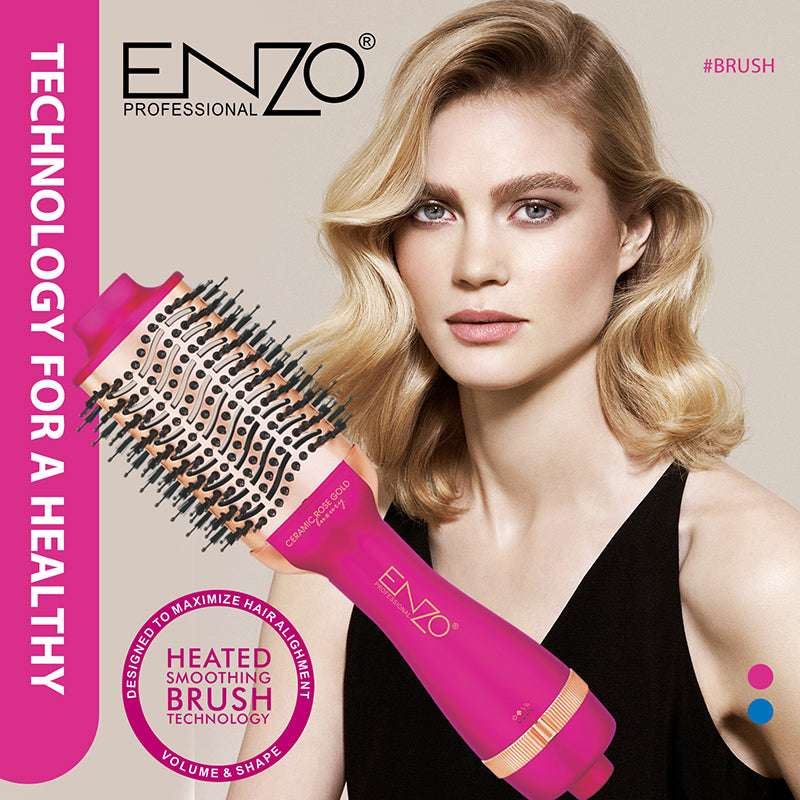 Brosse Soufflante Smooth Style ENZO 1500W EN-6213 — Ions Négatifs