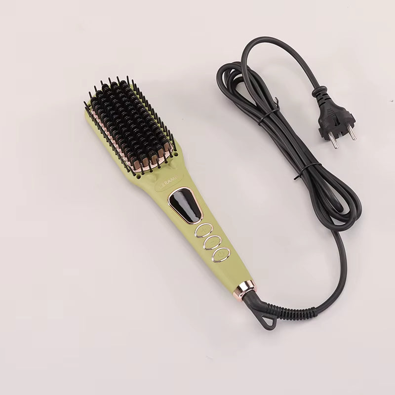 Brosse Lissante ENZO — Céramique Ionique Anti-Frisottis