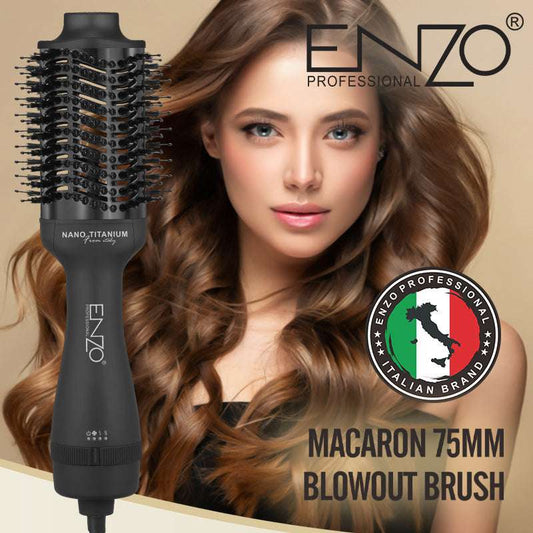 Brosse Soufflante Black Crow ENZO 1500W EN-6209 — 3-en-1 Élégante