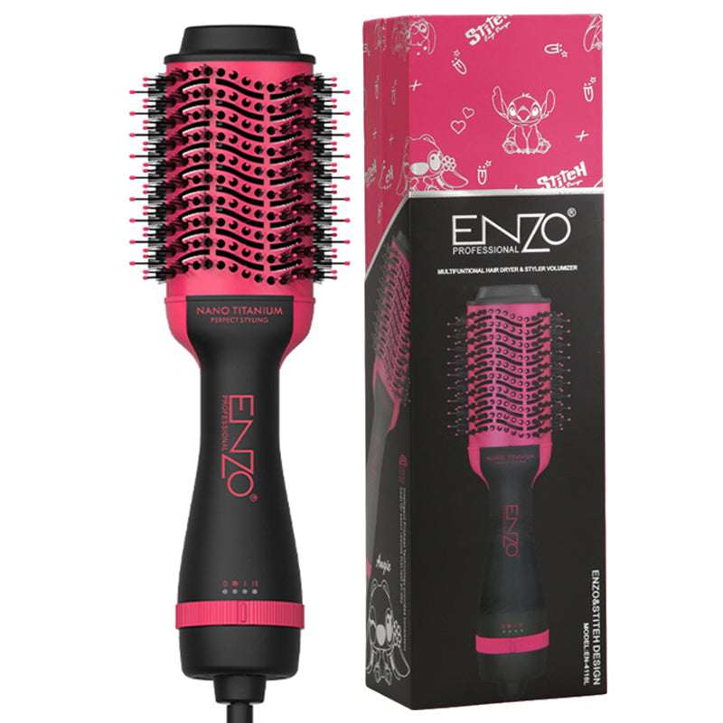 Brosse Soufflante Labubu ENZO 1500W EN-4118L — Kit 3-en-1 Mignon