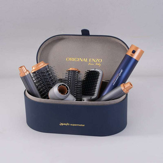 Coffret Coiffure ENZO 7-en-1  — Embouts Interchangeables