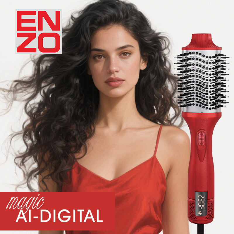 Brosse Soufflante ENZO 3-en-1 1500W — Brushing Salon en 10 min