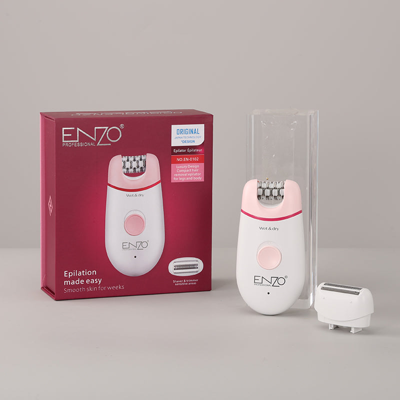 Épilateur Rechargeable ENZO EN-0102 2-en-1 – Visage & Corps
