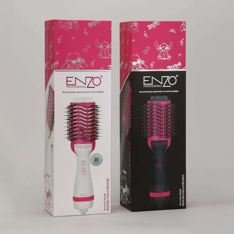 Brosse Soufflante Labubu ENZO 1500W EN-4118L — Kit 3-en-1 Mignon