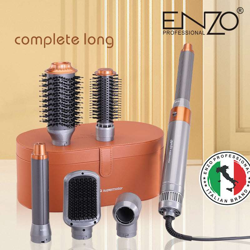 Coffret Coiffure ENZO 7-en-1  — Embouts Interchangeables