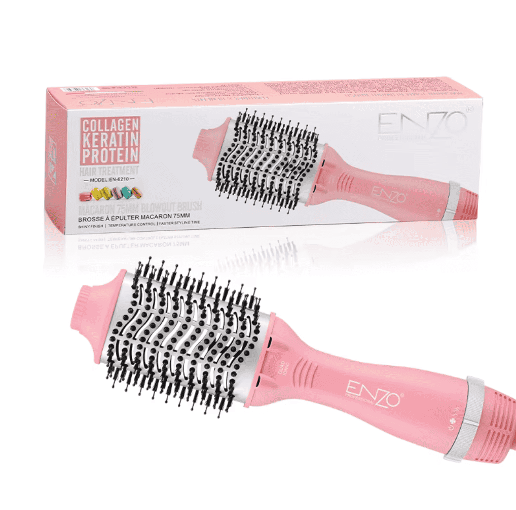 EN-6210 Brosse Chauffante 1500W — Lissage Express