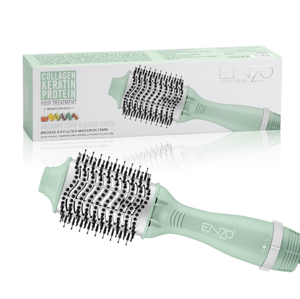 EN-6210 Brosse Chauffante 1500W — Lissage Express